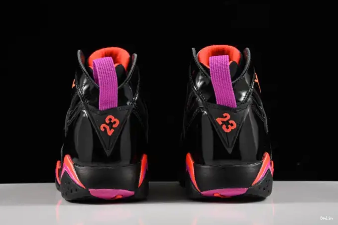 Bmlin Shoes 7 Air Retro 313358-006 Jordan Patent Black 0610